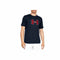Kurzärmliges Sport T-Shirt Under Armour Marineblau (S)