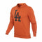 Herren Sweater mit Kapuze New Era MLB Seasonal Team Logo LA Dunkelorange