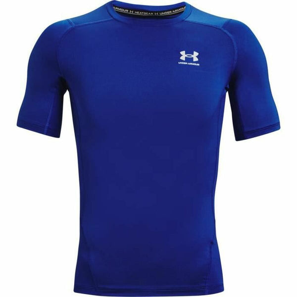 Kurzärmliges Sport T-Shirt Under Armour Blau (XXL)