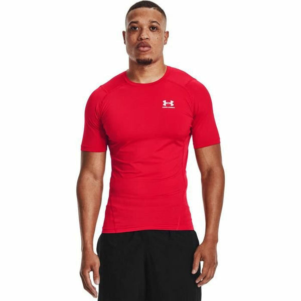 Kurzärmliges Sport T-Shirt Under Armour Rot (XL)