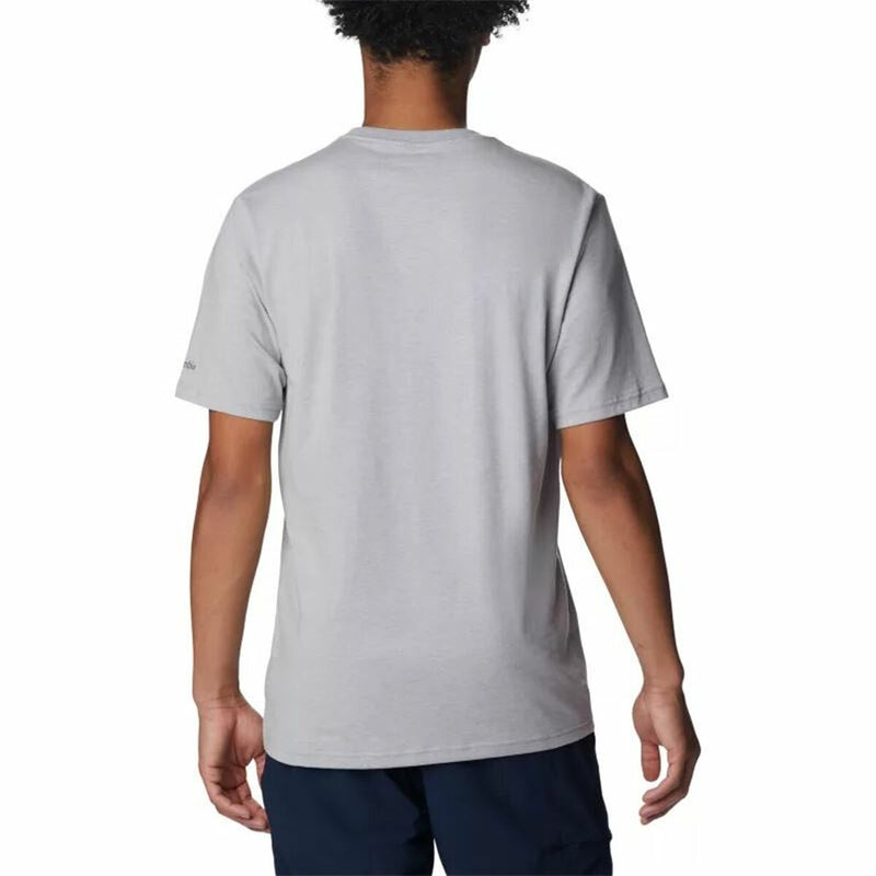 Herren Kurzarm-T-Shirt Columbia CSC Basic Logo™ Grau