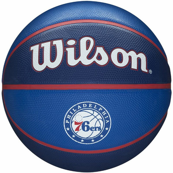 Basketball Wilson NBA Tribute Philadelphia (Einheitsgröße) Blau