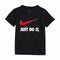 Kurzarm-T-Shirt für Kinder Nike  NKB Swoosh Schwarz