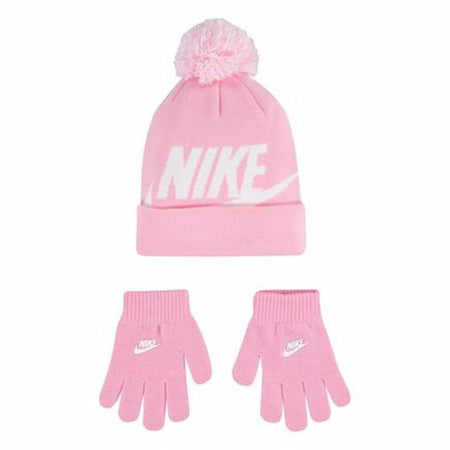 Mütze und Handschuhe Nike Swoosh Rosa