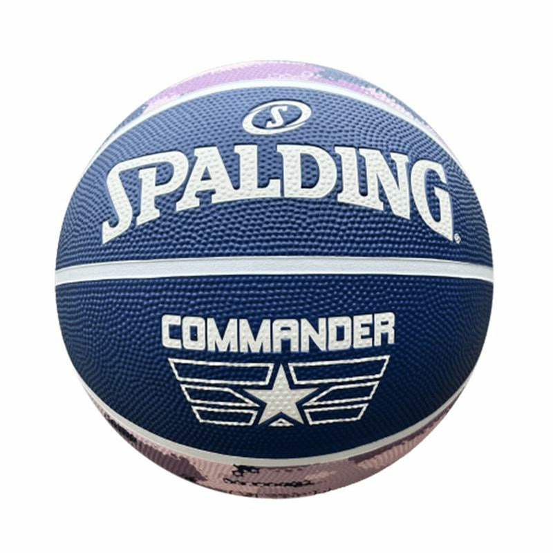 Basketball Commander Solid  Spalding Solid Purple 6 Jahre