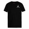 Kurzarm-T-Shirt für Kinder Nike Jordan Jumpamn Air EMB Schwarz