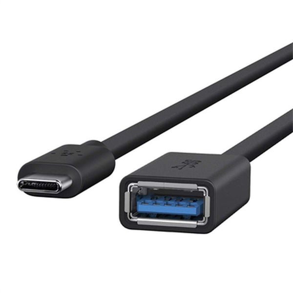 USB-C-Kabel auf USB Belkin F2CU036btBLK Schwarz
