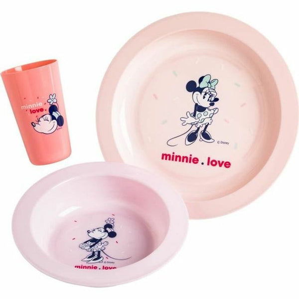 Geschirr-Set Disney Minnie Mouse Polypropylen
