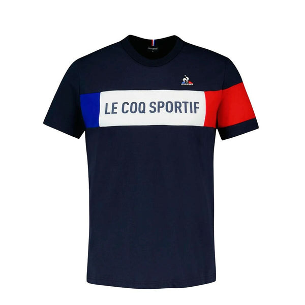 Herren Kurzarm-T-Shirt TRI TEE SS Nº1 M SKY CAPTAIN Le coq sportif 2310010 Marineblau
