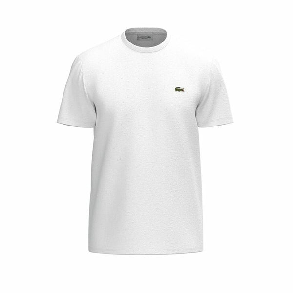 Herren Kurzarm-T-Shirt Lacoste Weiß