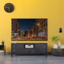 TV-Möbel Schwarz Metall (120 x 40 x 48 cm)