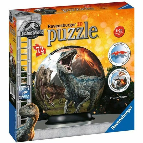 3D Puzzle Ravensburger Jurassic World (Restauriert A)