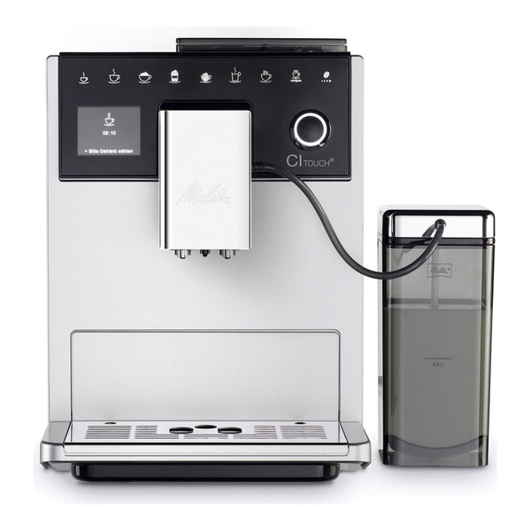 Superautomatische Kaffeemaschine Melitta F 630-101 1400W Silberfarben