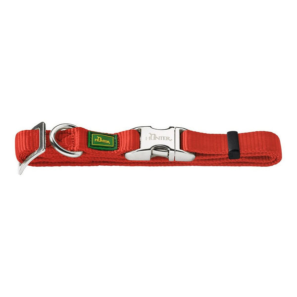 Hundehalsband Hunter Alu-Strong Rot Größe S (30-45 cm)
