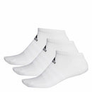 Sport-Knöchelsocken Adidas  Cushioned 3 Paar Weiß