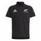 Herren Kurzarm-Poloshirt Adidas All Black Schwarz