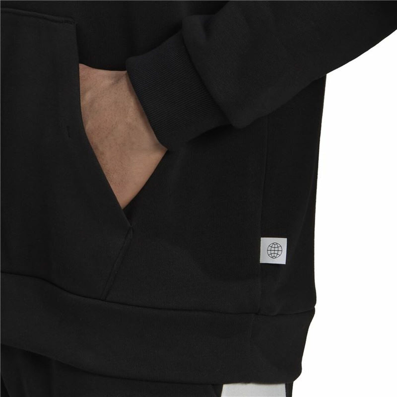 Herren Sweater mit Kapuze Adidas Future Icons Schwarz