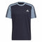 T-Shirt Adidas Essentials Mélange Dunkelblau