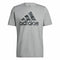 T-Shirt Adidas Essentials Camo Print Grau