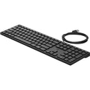 Tastatur HP 320K Qwerty Spanisch Schwarz
