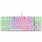 Tastatur Mars Gaming MKREVOPROWRES Weiß LED RGB