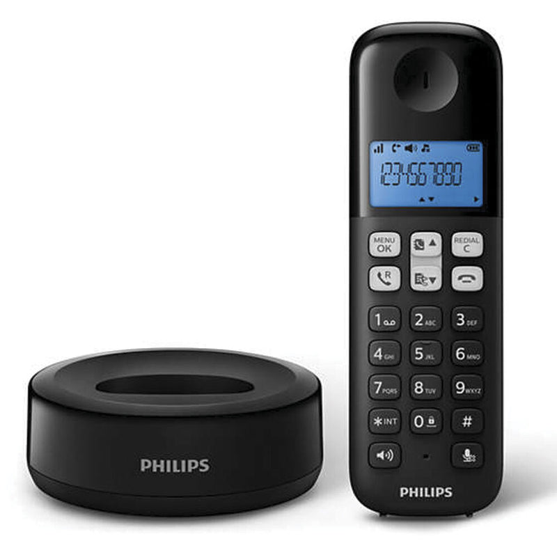 Kabelloses Telefon Philips D1611B/34 1,6" 300 mAh GAP (Restauriert A)