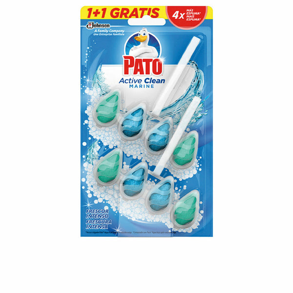 Lufterfrischer für die Toilette Pato Active Clean Marineblau 2 Stück Desinfektionsmittel
