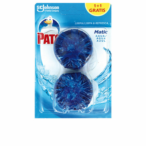 Lufterfrischer für die Toilette Pato 2 x 50 g Agua Azul Deodorant