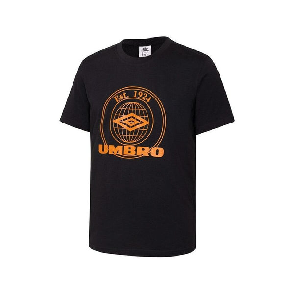 Kurzarm-T-Shirt Umbro COLLEGIATE 66119U Schwarz