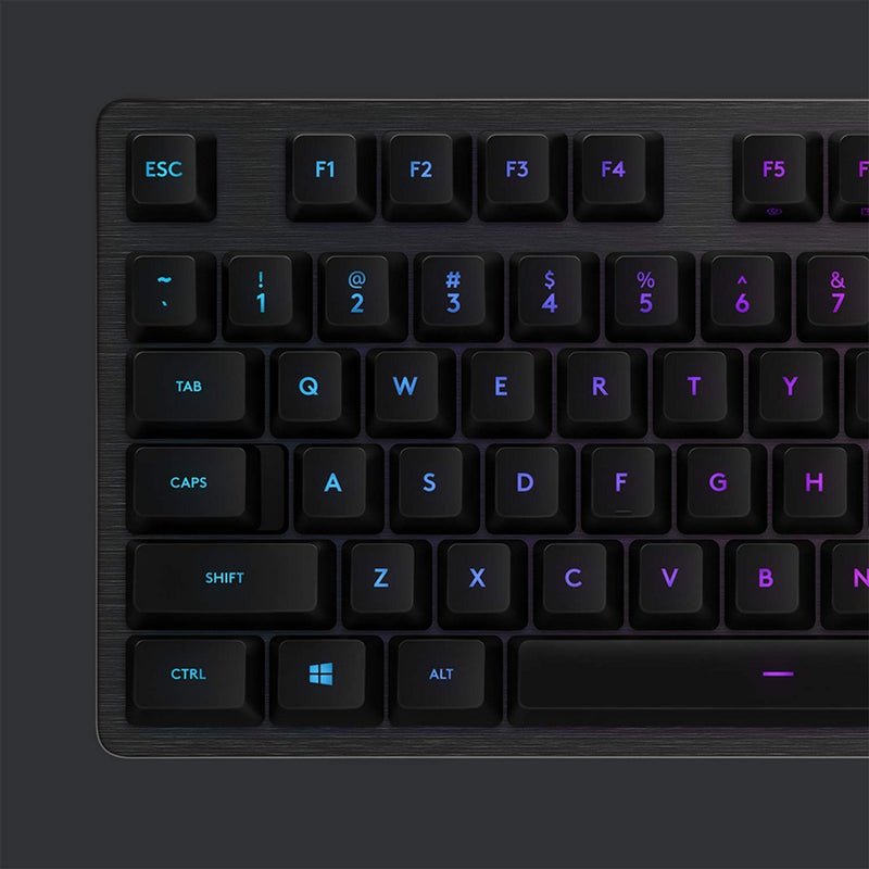 Tastatur Logitech Lightsync G512 USB Schwarz Gaming Beleuchtung RGB AZERTY