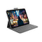 iPad-Case + Tastatur Logitech Slim Folio Qwerty Spanisch Grau