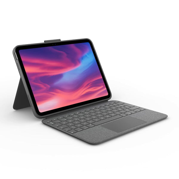Hülle für Tablet und Tastatur Logitech Combo Touch Qwerty Spanisch Grau