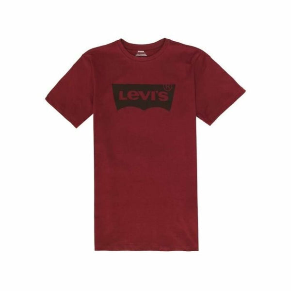 Kurzarm-T-Shirt Levi's Logo Granatrot XS