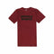 Kurzarm-T-Shirt Levi's Logo Granatrot S
