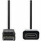 DisplayPort-Kabel zu HDMI Nedis CCGP37150BK02 20 cm Schwarz