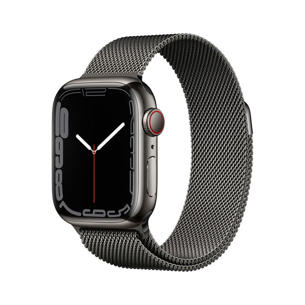 Smartwatch Apple Watch Series 7 OLED Stahlgrau LTE