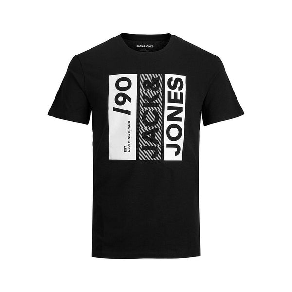Kurzarm-T-Shirt Jack & Jones SS CREW NECK JNR 12224229 Schwarz