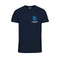 Herren Kurzarm-T-Shirt Jack & Jones  TEE SS CREW NECK FST 12232653 Marineblau