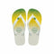 Flip Flops für Männer Havaianas Brasil Fresh Gelb