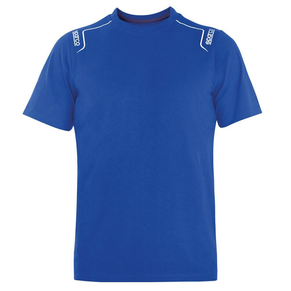 Kurzarm-T-Shirt Sparco TECH STRETCH Blau Größe XL