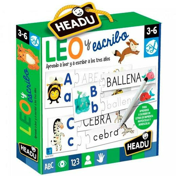 Spiel Kindererziehung HEADU Leo y escribo Spanisch