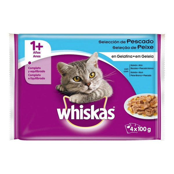 Katzenfutter Whiskas (4 x 100 g)