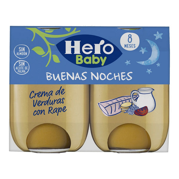 Babygläschen Hero Buenas Noches Seeteufel Gemüse (2 x 190 gr)