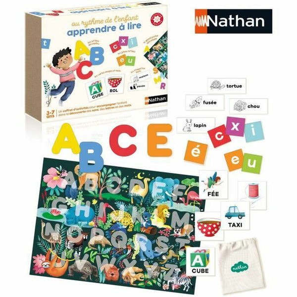 Tischspiel Nathan Au Rhythm De L'Enfant: Learning To Read (FR)