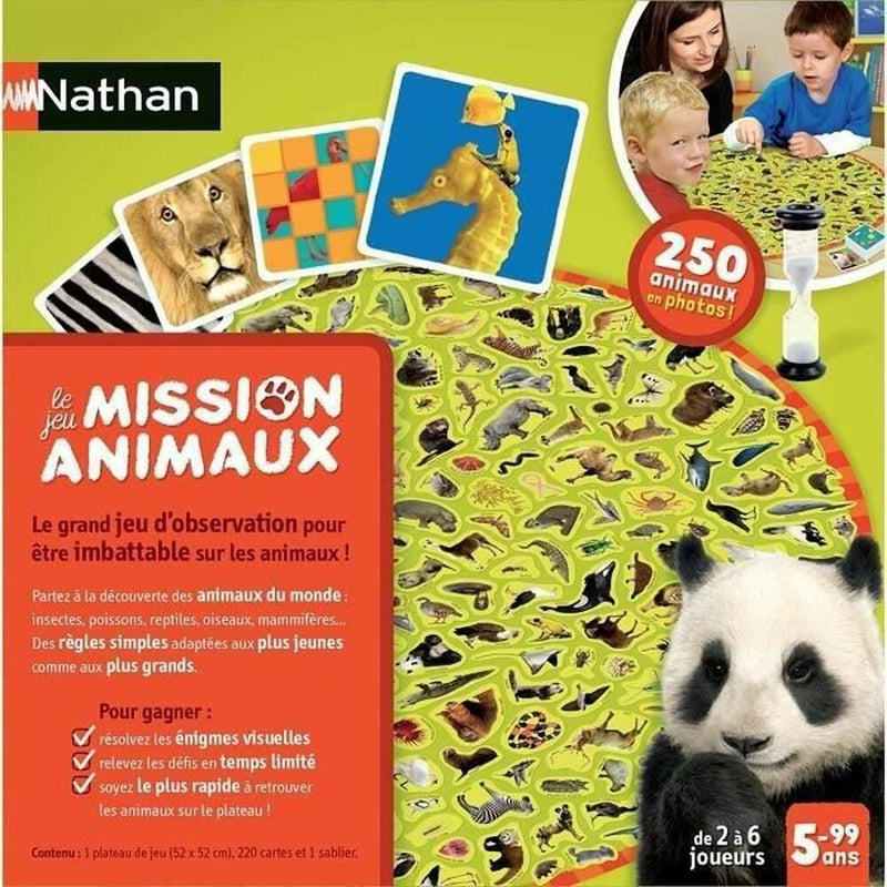 Tischspiel Nathan Mission animaux (FR)