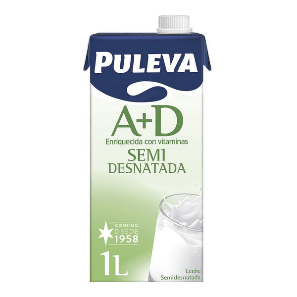 Teilentrahmte Milch Puleva A+D (1 L)