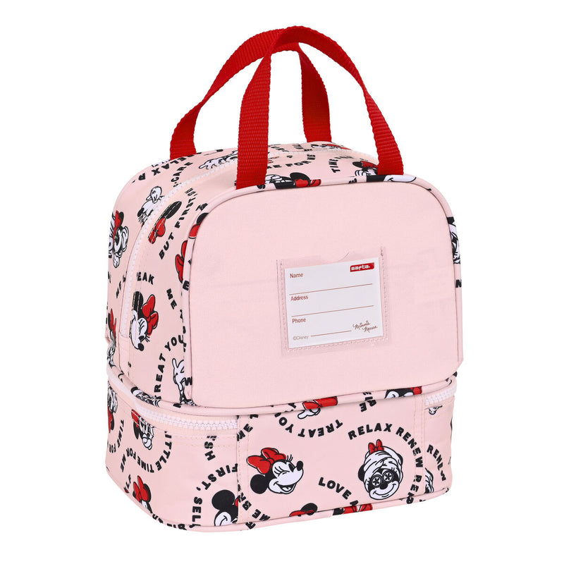 Lunchbox Minnie Mouse Me time Rosa 20 x 20 x 15 cm