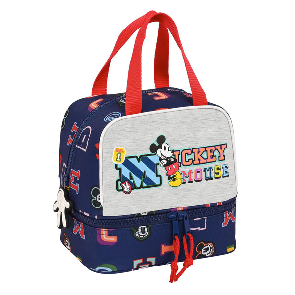 Lunchbox Mickey Mouse Clubhouse Only one Marineblau 20 x 20 x 15 cm
