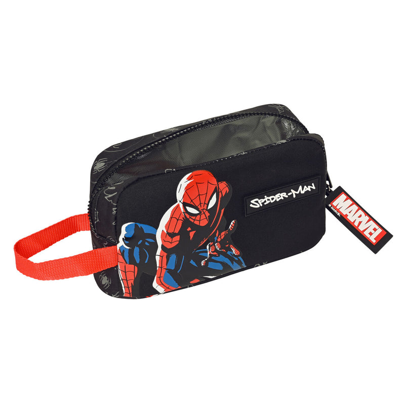Thermo-Vesperbox Spiderman Hero 21.5 x 12 x 6.5 cm Schwarz
