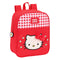 Kinderrucksack Hello Kitty Spring Rot (22 x 27 x 10 cm)